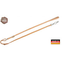 Produktbild von AKAH Hundeleine aus Leder in Natur 14 mm