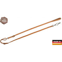 Produktbild von AKAH Hundeleine aus Leder in Orange oder Braun 185 cm