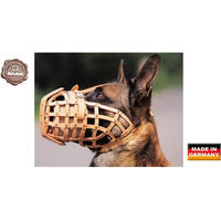 Produktbild von AKAH Leder Maulkorb für Hunde Mechelaar Braun Taille 6