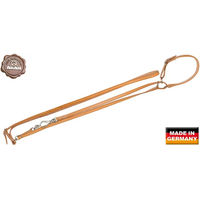 Produktbild von AKAH Leder-Schleppleine für Hunde in Braun mit Halsband