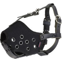 Produktbild von AKAH Maulkorb für Hunde aus Oxford-Gewebe Schwarz 29/37 cm