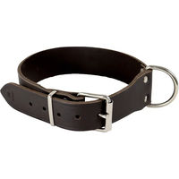 Produktbild von Akah Nieten-Hundehalsband aus Leder in Braun 60 cm