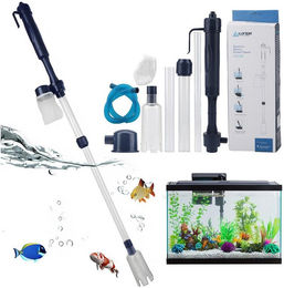 AKKEE Elektrischer Aquarium Kiesreiniger und Mulmsauger Reinigungsset für Fische – Bild 1 von 4