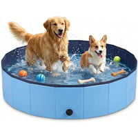 Produktbild von AKKEE Hundepool faltbare Hundebadewanne für Hunde und Katzen 100 x 30 cm