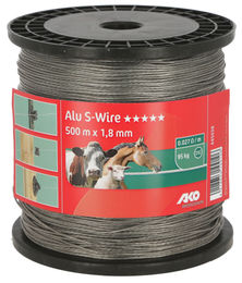 AKO Aluminium Drahtlitze Silber 500m - 500 m – Bild 1 von 3