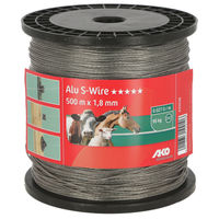 Produktbild von AKO Aluminium Drahtlitze Silber 500m - 500 m