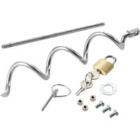 Produktbild von AKO Anti-Diebstahl-Set aus Metall in Silber für 44656