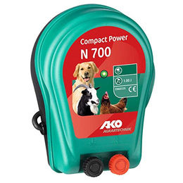 AKO Compact Power N 700 Elektrozaungerät für Hunde Katzen und Kaninchen Netzbetrieben Kunststoff – Bild 1 von 4