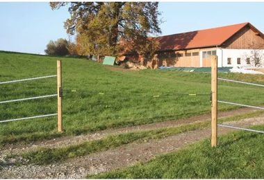 Produktbild von AKO ElectroGate Zaun-Zubehör Schwarz 3 m