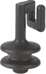 Produktbild von AKO Ersatzisolator für ovale Stahlpfähle Schwarz 25 Stück