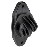 Produktbild von AKO Euro Cord Seilisolator aus Kunststoff schwarz 50 Stück