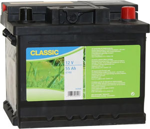 Produktbild von AKO Fertige Zaunbatterie aus Kunststoff in Schwarz