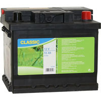 Produktbild von AKO Fertige Zaunbatterie aus Kunststoff in Schwarz