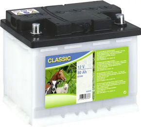 Produktbild von AKO Feuchte Zaunbatterie C100 mit langsamer Entladung aus Kunststoff