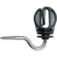 Produktbild von AKO Isolator für Bänder bis 20 mm aus Kunststoff Schwarz 25er Packung