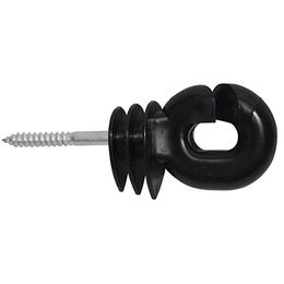 AKO Kerbl Ringisolator Super BIG Weidezaun Isolator Schwarz 25er Pack – Bild 1 von 6