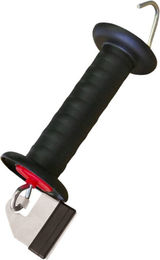 AKO Kerbl Torgriff verzinkt mit Litzclip Bandanschluss 40mm NIRO – Bild 1 von 6