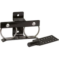 Produktbild von AKO Klappenverschlusssystem für Zaun aus Metall in Schwarz
