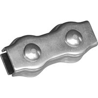 Produktbild von AKO Kordelverbinder aus rostfreiem Edelstahl für Elektrokabel bis 8 mm Durchmesser 10 Stück