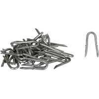 Produktbild von AKO Krampen-Zaun Zubehör verzinkt Silber Metall 50 Stück