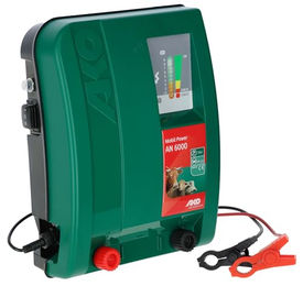 AKO Mobil Power AN 6000 Elektrozaun Starterset mit 25 Watt Solarmodul und Solar-Laderegler – Bild 1 von 3