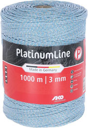 Produktbild von AKO PlatinumLine Zaundraht Faden in Weiß und Blau