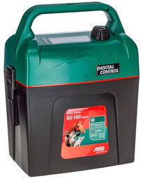 AKO Power Station BD 300 digital Weidezaungerät Premium mit 9 V Trockenbatterie für Zäune bis 6 km – Bild 1 von 2