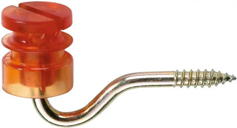 Produktbild von AKO Premium Blister Isolatoren Schlitz Polycarbonat Schraube 6 mm Orange