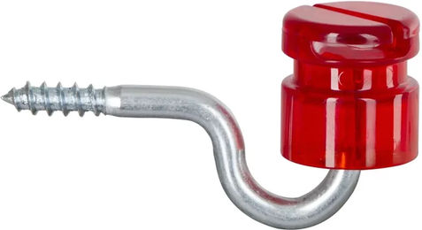 Produktbild von AKO Premium EDX Schlitzisolator aus Kunststoff in Rot im 50er Eimer