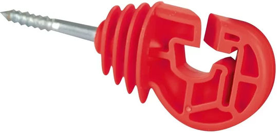 Produktbild von AKO Premium Kombi-Isolatoren mit 37-mm-Halterung aus Kunststoff in Rot 25 Stück