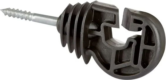 AKO Premium Kombi-Isolatoren mit 37-mm-Halterung aus Kunststoff Schwarz 25 Stück – Bild 1 von 1