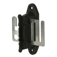Produktbild von AKO Premium Tor- und Startisolator Set aus Kunststoff und Edelstahl in Schwarz 4er Packung