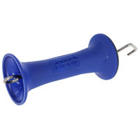 Produktbild von AKO Premium Torgriff Blau mit Haken und Öse aus Edelstahl und Federbegrenzung