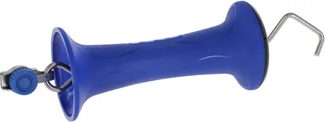 Produktbild von AKO Premium Türgriff mit Schnur- und Drahtanschluss aus Kunststoff in Blau