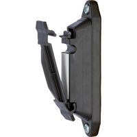 Produktbild von AKO Profi-Klemmisolator aus Kunststoff in Schwarz, 10er Pack