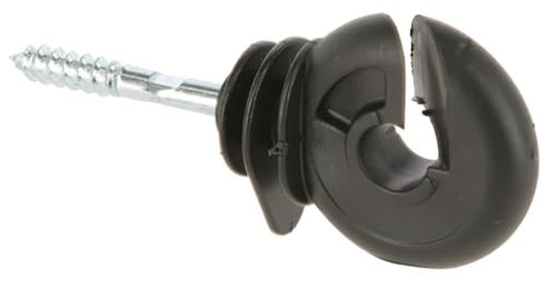 AKO Ringisolator für Tierzäune Schwarz 50 Stück – Bild 1 von 3