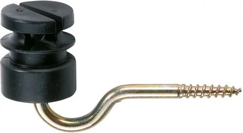 Produktbild von AKO Schlitzisolator aus Kunststoff in Schwarz 25 Stück