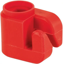 AKO Schockisolator für ovale Pfähle aus Kunststoff in Rot 50 Stück – Bild 1 von 1