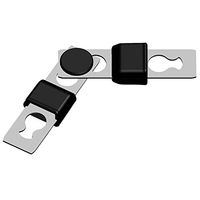 Produktbild von AKO Seilverbinder Litzclip Safety-Link 6 mm aus Metall 6 Stück