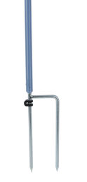 AKO TitanNet Premium Vario Wolfsabwehrnetz mit Doppelspitze weiß/blau 50 m 122 cm - 50 m – Bild 1 von 9