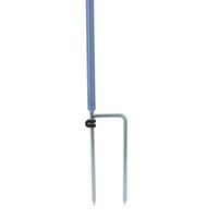 Produktbild von AKO TitanNet Premium Vario Wolfsabwehrnetz mit Doppelspitze weiß/blau 50 m 122 cm - 50 m