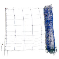 Produktbild von AKO TitanNet Zaunnetz blau/weiß 145 cm 50 m mit Doppelspitze - 50 m