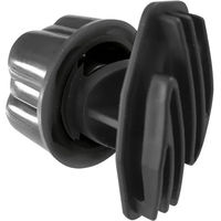 Produktbild von AKO Vario Plus Schraubisolatoren für Band bis 40 mm aus Kunststoff Schwarz 10 Stück