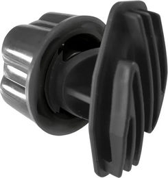 Produktbild von AKO Vario Plus Universel Schraubisolatoren für Draht Kordel und Band 10 mm Schwarz 10 Stück