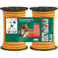 Produktbild von AKO Weidezaun Breitband EconomyLine 2x200m Bunt