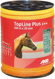 AKO Weidezaunband TopLine Plus aus Metall in Gelb-Orange – Bild 1 von 2