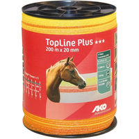 Produktbild von AKO Weidezaunband TopLine Plus aus Metall in Gelb-Orange