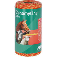 Produktbild von AKO Weidezaunlitze Economy Line Elektrozaunkordel Gelb Orange 250 m