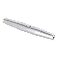 Produktbild von AKO Wire Link Aluminium-Drahtverbinder Silber 2er Pack