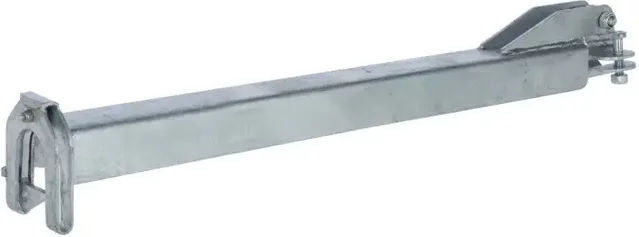 Produktbild von AKO Zaun-Zubehör aus Metall in Silber ohne Schloss